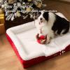 imageBedsure Orthopedic Dog Beds Large Sized Dog  Washable Large Dog Cat Bed Waterproof Comfort Dogs Couch Sofa with Washable Removable Cover Pet Bed with Nonskid Bottom Grey 35quotRed