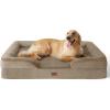 imageBedsure Orthopedic Dog Beds Large Sized Dog  Washable Large Dog Cat Bed Waterproof Comfort Dogs Couch Sofa with Washable Removable Cover Pet Bed with Nonskid Bottom Grey 35quotHazel