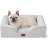 imageBedsure Orthopedic Dog Beds Large Sized Dog  Washable Large Dog Cat Bed Waterproof Comfort Dogs Couch Sofa with Washable Removable Cover Pet Bed with Nonskid Bottom Grey 35quotEther Grey