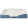 imageBedsure Orthopedic Dog Beds Large Sized Dog  Washable Large Dog Cat Bed Waterproof Comfort Dogs Couch Sofa with Washable Removable Cover Pet Bed with Nonskid Bottom Grey 35quotPlushFaded Denim