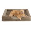 imageBedsure Orthopedic Dog Beds Large Sized Dog  Washable Large Dog Cat Bed Waterproof Comfort Dogs Couch Sofa with Washable Removable Cover Pet Bed with Nonskid Bottom Grey 35quotHazel