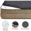 imageBedsure Orthopedic Dog Beds Large Sized Dog  Washable Large Dog Cat Bed Waterproof Comfort Dogs Couch Sofa with Washable Removable Cover Pet Bed with Nonskid Bottom Grey 35quotHazel