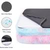 imageBedsure Orthopedic Dog Beds Large Sized Dog  Washable Large Dog Cat Bed Waterproof Comfort Dogs Couch Sofa with Washable Removable Cover Pet Bed with Nonskid Bottom Grey 35quotLong Faux FurMulti Color