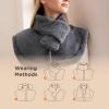 imageBedsure Wrap Heating Pad for Neck and Shoulders and Back  Birthday Gifts for Men Women Electric Heated Pad for Full Body Fast Heating Extra Large 24quotx38quot ETL Certified Grey02  Pink