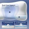 imageBedsure Cervical Neck Pillow  Ergonomic Pillows for Deep Sleep Memory Foam Pillows for Side ampamp Back Sleepers Orthopedic Cervical Pillow Shape Gently Cradles Head ampamp Neck Support Shoulder Pain Relief