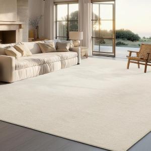 imageBedsure 5x7 Faux Wool Area Rugs for Living Room Machine Washable Carpet NonSlip Backing Pet Friendly Throw Rug for Bedroom Dining Room Gray06  Linen