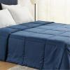 imageBedsure Lightweight Duvet Insert College Essentials Summer Comforter Twin Down Alternative Quilted Comforter Stand Alone Navy Duvet Insert for Girls Boys Twin Navy68quotx88quotNavy