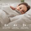 imageBedsure Cooling Muslin Cotton Duvet Cover Queen Size  Cotton Blend Rayon Derived from Bamboo Duvet Covet Set for Hot Sleepers  UltraSoft ampamp Breathable ampamp Lightweight Bedding Set Oat Milk 90quotx90quot01  Cooling Muslin  Linen No Comforter
