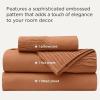 imageBedsure King Size Sheets Set  4 Pieces Soft King Sheets  Breathable ampamp Cooling  Hotel Luxury  Easy Care Polyester Microfiber Bedding for Women Men Dusty Pink23  Terracotta