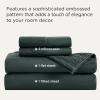 imageBedsure King Size Sheets Set  4 Pieces Soft King Sheets  Breathable ampamp Cooling  Hotel Luxury  Easy Care Polyester Microfiber Bedding for Women Men Dusty Pink14  Forest Green