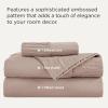 imageBedsure King Size Sheets Set  4 Pieces Soft King Sheets  Breathable ampamp Cooling  Hotel Luxury  Easy Care Polyester Microfiber Bedding for Women Men Dusty Pink24  Khaki