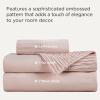 imageBedsure King Size Sheets Set  4 Pieces Soft King Sheets  Breathable ampamp Cooling  Hotel Luxury  Easy Care Polyester Microfiber Bedding for Women Men Dusty Pink20  Dusty Pink