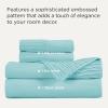 imageBedsure King Size Sheets Set  4 Pieces Soft King Sheets  Breathable ampamp Cooling  Hotel Luxury  Easy Care Polyester Microfiber Bedding for Women Men Dusty Pink16  Spa Blue