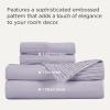imageBedsure King Size Sheets Set  4 Pieces Soft King Sheets  Breathable ampamp Cooling  Hotel Luxury  Easy Care Polyester Microfiber Bedding for Women Men Dusty Pink26  Lavender