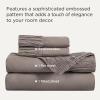 imageBedsure King Size Sheets Set  4 Pieces Soft King Sheets  Breathable ampamp Cooling  Hotel Luxury  Easy Care Polyester Microfiber Bedding for Women Men Dusty Pink25  Taupe