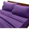 imageBedsure King Size Sheets Set  4 Pieces Soft King Sheets  Breathable ampamp Cooling  Hotel Luxury  Easy Care Polyester Microfiber Bedding for Women Men Dusty Pink29  Purple
