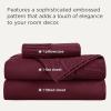 imageBedsure King Size Sheets Set  4 Pieces Soft King Sheets  Breathable ampamp Cooling  Hotel Luxury  Easy Care Polyester Microfiber Bedding for Women Men Dusty Pink21  Red