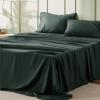 imageBedsure King Size Sheets Set  4 Pieces Soft King Sheets  Breathable ampamp Cooling  Hotel Luxury  Easy Care Polyester Microfiber Bedding for Women Men Dusty Pink14  Forest Green