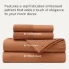 imageBedsure King Size Sheets Set  4 Pieces Soft King Sheets  Breathable ampamp Cooling  Hotel Luxury  Easy Care Polyester Microfiber Bedding for Women Men Dusty Pink23  Terracotta