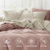 imageBedsure King Size Sheets Set  4 Pieces Soft King Sheets  Breathable ampamp Cooling  Hotel Luxury  Easy Care Polyester Microfiber Bedding for Women Men Dusty Pink09  Linen