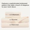 imageBedsure King Size Sheets Set  4 Pieces Soft King Sheets  Breathable ampamp Cooling  Hotel Luxury  Easy Care Polyester Microfiber Bedding for Women Men Dusty Pink08  Light Beige