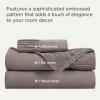 imageBedsure King Size Sheets Set  4 Pieces Soft King Sheets  Breathable ampamp Cooling  Hotel Luxury  Easy Care Polyester Microfiber Bedding for Women Men Dusty Pink25  Taupe