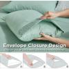 imageBedsure King Size Sheets Set  4 Pieces Soft King Sheets  Breathable ampamp Cooling  Hotel Luxury  Easy Care Polyester Microfiber Bedding for Women Men Dusty Pink11  Mint Green