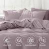imageBedsure King Size Sheets Set  4 Pieces Soft King Sheets  Breathable ampamp Cooling  Hotel Luxury  Easy Care Polyester Microfiber Bedding for Women Men Dusty Pink27  Pink Mocha