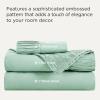 imageBedsure King Size Sheets Set  4 Pieces Soft King Sheets  Breathable ampamp Cooling  Hotel Luxury  Easy Care Polyester Microfiber Bedding for Women Men Dusty Pink11  Mint Green