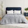 imageBedsure Duvet Insert Lightweight Comforter Quilted Cooling Duvet Insert Ultra Soft Down Alternative Comforter with Corner Tabs Queen Light Grey88x88Light Grey