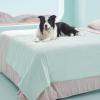 imageBedsure Premium Cooling Blanket for Large Dog  QMAXgt05 Breathable Summer Washable Cold Pet Mat Soft Durable Self Cooling Dog Mat for Hot Weather Turquoise Green 40x50Turquoise Green