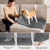 imageBedsure Waterproof Couch Cover for Dogs Washable  Waterproof Blanket for Large Dogs Couch Sofa Bed Cozy Lightweight Furniture Protector for Pet Cat Quick Drying Sandy Tan 52x82INAsh Grey
