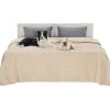 imageBedsure Waterproof Couch Cover for Dogs Washable  Waterproof Blanket for Large Dogs Couch Sofa Bed Cozy Lightweight Furniture Protector for Pet Cat Quick Drying Sandy Tan 52x82INSandy Tan