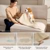 imageBedsure Waterproof Couch Cover for Dogs Washable  Waterproof Blanket for Large Dogs Couch Sofa Bed Cozy Lightweight Furniture Protector for Pet Cat Quick Drying Sandy Tan 52x82INSandy Tan