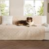 imageBedsure Waterproof Couch Cover for Dogs Washable  Waterproof Blanket for Large Dogs Couch Sofa Bed Cozy Lightweight Furniture Protector for Pet Cat Quick Drying Sandy Tan 52x82INSandy Tan