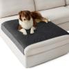 imageBedsure Waterproof Couch Cover for Dogs Washable  Waterproof Blanket for Large Dogs Couch Sofa Bed Cozy Lightweight Furniture Protector for Pet Cat Quick Drying Sandy Tan 52x82INCharcoal