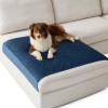 imageBedsure Waterproof Couch Cover for Dogs Washable  Waterproof Blanket for Large Dogs Couch Sofa Bed Cozy Lightweight Furniture Protector for Pet Cat Quick Drying Sandy Tan 52x82INNavy