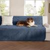 imageBedsure Waterproof Couch Cover for Dogs Washable  Waterproof Blanket for Large Dogs Couch Sofa Bed Cozy Lightweight Furniture Protector for Pet Cat Quick Drying Sandy Tan 52x82INNavy