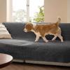 imageBedsure Waterproof Couch Cover for Dogs Washable  Waterproof Blanket for Large Dogs Couch Sofa Bed Cozy Lightweight Furniture Protector for Pet Cat Quick Drying Sandy Tan 52x82INCharcoal