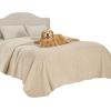 imageBedsure Waterproof Couch Cover for Dogs Washable  Waterproof Blanket for Large Dogs Couch Sofa Bed Cozy Lightweight Furniture Protector for Pet Cat Quick Drying Sandy Tan 52x82INSandy Tan