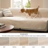 imageBedsure Waterproof Couch Cover for Dogs Washable  Waterproof Blanket for Large Dogs Couch Sofa Bed Cozy Lightweight Furniture Protector for Pet Cat Quick Drying Sandy Tan 52x82INSandy Tan