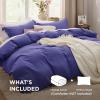 imageBedsure White Duvet Cover Full Size  3 Pieces Prewashed Extra Soft CottonLike Polyester Bedding Set Includes 1 Duvet Cover 80x90 Inches with Zipper Closure amp 2 Pillow Shams Comforter Not Included01  Skipper Blue No Comforter