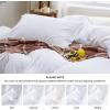 imageBedsure White Duvet Cover Full Size  3 Pieces Prewashed Extra Soft CottonLike Polyester Bedding Set Includes 1 Duvet Cover 80x90 Inches with Zipper Closure amp 2 Pillow Shams Comforter Not Included01  Bright White No Comforter