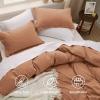 imageBedsure White Duvet Cover Full Size  3 Pieces Prewashed Extra Soft CottonLike Polyester Bedding Set Includes 1 Duvet Cover 80x90 Inches with Zipper Closure amp 2 Pillow Shams Comforter Not Included02 Taupe No Comforter