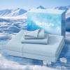 imageBedsure Cooling Sheets Queen Size Cooling Bed Sheets for Hot Sleepers Chill Cool Sheet Deep Pocket Up to 18 Inches Soft amp Breathable Queen Sheet Set 4 Pieces White04  Blue