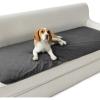 imageBedsure Waterproof Couch Cover for Dogs Washable  Waterproof Blanket for Large Dogs Couch Sofa Bed Cozy Lightweight Furniture Protector for Pet Cat Quick Drying Sandy Tan 52x82INCharcoal