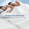 imageBedsure Cooling Comforter King Size  Cooling Blankets for Hot Sleepers UltraSoft Summer Comforter QMaxgt045 amp GentleSoft Value 20407 4X Breathable OekoTEX Certified Grey 102x90 InchesWhite