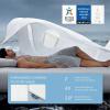 imageBedsure Cooling Comforter King Size  Cooling Blankets for Hot Sleepers UltraSoft Summer Comforter QMaxgt045 amp GentleSoft Value 20407 4X Breathable OekoTEX Certified Grey 102x90 InchesWhite