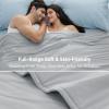 imageBedsure Cooling Comforter King Size  Cooling Blankets for Hot Sleepers UltraSoft Summer Comforter QMaxgt045 amp GentleSoft Value 20407 4X Breathable OekoTEX Certified Grey 102x90 InchesGrey
