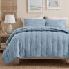 imageBedsure Green Bedspreads Queen Size  Ultra Soft PreWashed CloudLike Quilt Set Bedding Summer Queen Size Quilt Breathable amp Cozy Coverlets for All Season with 2 Matching Shams 90x96 Inches04  Dusty Blue